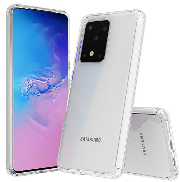 AquaFlex Transparent Anti-Shock Clear Case Cover for Samsung Galaxy S20 Ultra