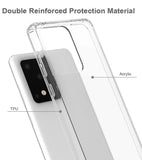 AquaFlex Transparent Anti-Shock Clear Case Cover for Samsung Galaxy S20 Ultra