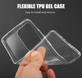 Transparent Clear Flex Gel TPU Skin Case Slim Cover for Samsung Galaxy S20 Ultra