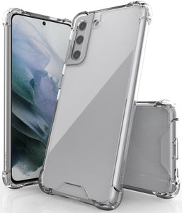 AquaFlex Transparent Anti-Shock Clear Case Slim Cover for Samsung Galaxy S21 5G