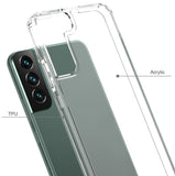 AquaFlex Transparent Anti-Shock Clear Case Cover for Samsung Galaxy S22 Plus
