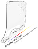 Clear Flex Gel TPU Skin Case Phone Cover for Galaxy S22 Plus (Camera Protection)