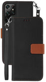 Durable Wallet Case and Wrist Strap Lanyard for Samsung Galaxy S22 Ultra