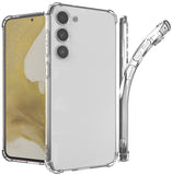 Clear Flex TPU Skin Case Phone for Samsung Galaxy S23 Plus (Cupped Camera Lens)