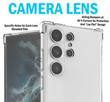 Clear Flex TPU Skin Case Phone for Samsung Galaxy S23 Ultra (Cupped Camera Lens)