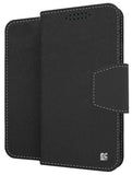 BLACK INFOLIO WALLET CREDIT CARD ID CASE STAND FOR SAMSUNG GALAXY S6 EDGE PLUS +