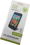 2 PUREGEAR ANTI-GLARE SCREEN PROTECTOR SIMPLE SHIELD FOR iPHONE 5 5s 5c SE 2016