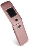 Hard Protector Case Cover and Belt Clip Holster for Alcatel Smartflip, Go Flip 3