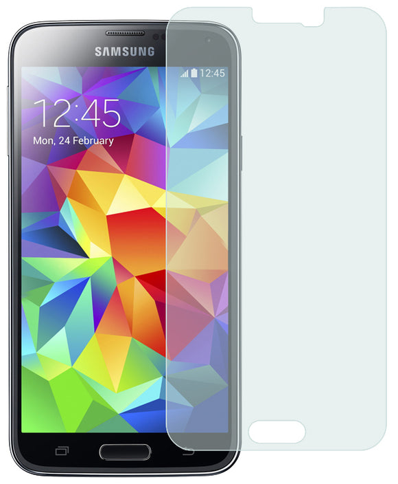 HARD TEMPERED GLASS SCREEN GUARD PROTECTOR CRACK SAVER FOR SAMSUNG GALAXY S5