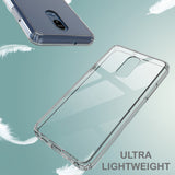 AquaFlex Transparent TPU Anti-Shock Clear Case Slim Cover for LG Stylo 5
