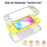 Transparent Hard Shell Clear Case Slim Cover for Nintendo Switch Lite Console