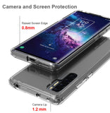AquaFlex Transparent Anti-Shock Clear Phone Case Slim Cover for TCL 20 Pro 5G