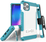 Tri-Shield Rugged Case Kickstand Cover Belt Clip Holster for iPhone 11 Pro Max