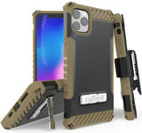 Tri-Shield Rugged Case Kickstand Cover Belt Clip Holster for Apple iPhone 11 Pro