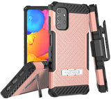 Tri-Shield Rugged Case Stand Belt Clip Holster for Galaxy A04s, A04, M13, A32 5G