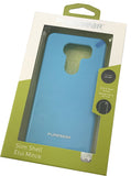 PureGear Light Blue Slim Shell Case + ImpactShield for LG V30/V30 Plus/V30s/V35