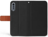 Durable Wallet Case Credit Card Slot Cover Wrist Strap for LG Velvet Phone