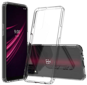 AquaFlex Transparent Anti-Shock Clear Case Slim Cover for T-Mobile REVVL V+ 5G