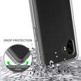 AquaFlex Anti-Shock Clear Case Slim Cover for Samsung Galaxy XCover 6 Pro Phone