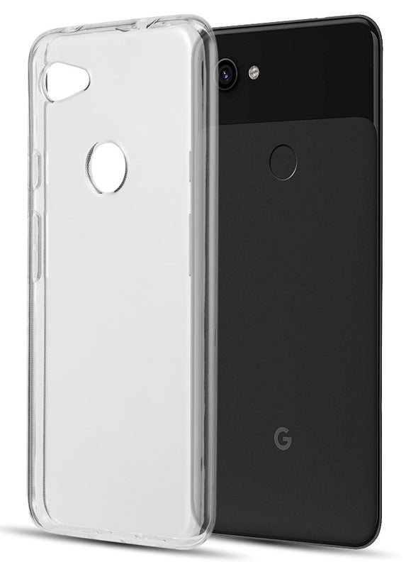 Transparent Clear Flex Gel TPU Skin Case Slim Cover for Google Pixel 3a XL 2019