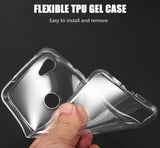 Transparent Clear Flex Gel TPU Skin Case Slim Cover for Google Pixel 3a XL 2019