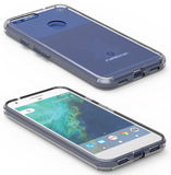 PureGear Clear Case Cover + Tempered Glass Screen Protector for Google Pixel XL