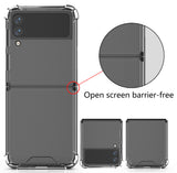 Clear Anti-Shock Transparent Case Slim Cover for Samsung Galaxy Z Flip 3 5G 2021