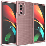 Grid Textured Hard Case Slim Protector Cover for Samsung Galaxy Z Fold 2 5G